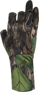 Camouflage Hunting Gloves for <b>Men</b> - Fingerless - Lightweight Glove - Product Image 2
