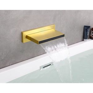 High-Flow Wall Mount Tub Filler Spout Cascade Waterfall Shower for Bathroom Sink Multiple Uses High-Flow Bathtub Shower Faucet - Product Image 2