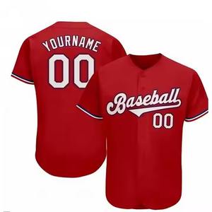 Uniforme de Béisbol de Alta Calidad, Personalizable, para Jóvenes y Adultos, Camisetas de Béisbol al por Mayor - Product Image 1