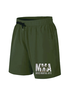 Pantalones Cortos de MMA y Muay Thai para Hombre, Hechos a Medida, de Alta Calidad, 100% Poliéster, 220g, Ropa Deportiva, Logotipo de Moda Popular, Venta Caliente, Servicio OEM - Product Image 3