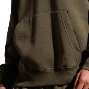Sweat-shirt à capuche personnalisé pour homme, en molleton épais, coupe classique, avec cordon de serrage, poche kangourou, poignets côtelés et logo - Product Image 6
