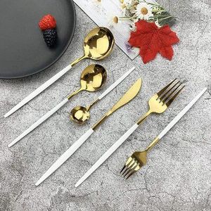 Wholesale Modern Stainless Steel <b>Flatware</b> Set Spoons Forks Knives Dishwasher Safe Lightweight for Household Restaurant Hotel - Product Image 4
