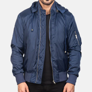 Chaqueta Bomber Acolchada Unisex con Capucha, Ligera, de Poliéster/Algodón, Impermeable, Resistente al Viento, Transpirable, Estilo Urbano, para Invierno - Product Image 4