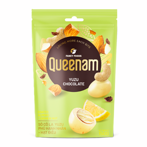Venta de Fábrica: Dragees de Chocolate Yuzu de Primera Calidad, Nueces de Almendra y Anacardo Cubiertas de Chocolate, 150g, Snacks, Dulces, HALAL, OEM/ODM, a Granel - Product Image 1
