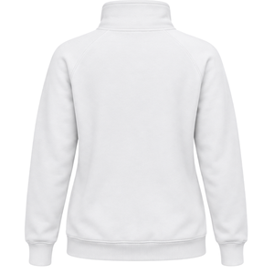 Sudadera blanca con media cremallera para mujer de Sigma Gamma Rho, estilo universitario griego, informal, para uso diario, personalizada - Product Image 2