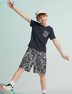 Fashion Men Summer Casual Terry Fabric T-Shirt Shorts <b>Set</b> Quick Dry Breathable Cotton/Polyester Customized Colors Custom Size - Product Image 2