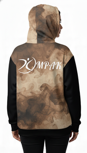 Sweat à capuche unisexe surdimensionné de mode hivernale haut de gamme avec impression par sublimation et broderie de haute qualité pour un style décontracté urbain - Product Image 3