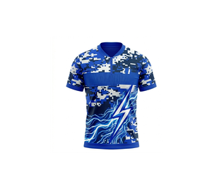 Wolson Industry Digital <b>Camo</b> Sublimation Polyester Jersey <b>Tops</b>-Custom Team Wear for Training & Competition All Seasons XL/XXL - Product Image 1