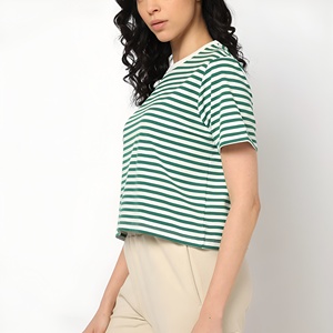 T-shirts pour femmes respirants et décontractés, idéaux pour l'été, prix de gros, faible MOQ, vêtements de qualité supérieure - Product Image 2