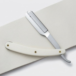 Rasoir manuel classique large pliable HRTS pour hommes, lame unique en acier inoxydable, couteau de sécurité pour le rasage, soin des cheveux et de la peau - Product Image 2