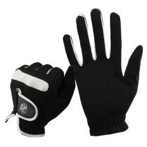 Guante de Golf Transpirable para Zurdos, de Cuero Genuino Cabretta, con Agarre para las Manos y Logotipo Personalizado - Product Image 2