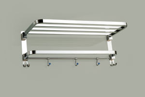 Hot Sale Customized Stainless Steel 304 Aluminum Bathroom Accessories Set Factory Made <b>Towel</b> Racks Home Use Direct Manufacturer - Product Image 4