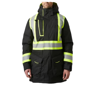 Fabricante y Proveedor de Chaquetas de Alta Visibilidad para la Construcción, Chaqueta de Seguridad de Alta Visibilidad para Hombre, Chaqueta de Trabajo Reflectante Impermeable Personalizada - Product Image 1