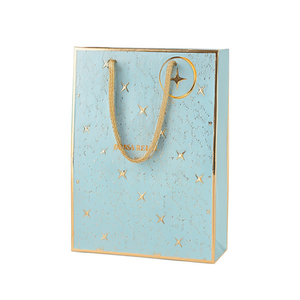 Borsa Regalo ILAN Taglia S con Design Dorato in Rilievo per Feste - Product Image 1