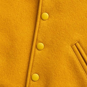 Rouleau de tissu polaire jaune - Écologique, coupe-vent et respirant, 260g, matériau artisanal pour projets de bricolage et fournitures de couture - Product Image 3