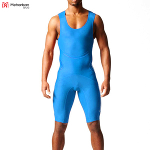 Traje de Lucha Libre Morado para Hombre, Ajustado, de Spandex y Nailon Elástico, sin Costuras, de una Pieza, para Deportes de Combate, Talla Adulto - Product Image 5