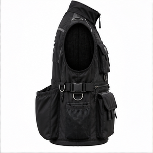Chaleco de Trabajo para Hombre EXORO, Cuello Camisero, Cierre de Cremallera, Múltiples Bolsillos, Impermeable, Transpirable, Ligero, Poliéster, Verano - Product Image 6