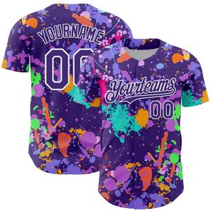 Maillot de baseball personnalisé à boutons, impression par sublimation, uniforme d'équipe, OEM, antibactérien, short à bretelles en T - Product Image 1