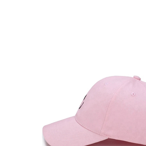 Pink Unisex Leather <b>Baseball</b> <b>Cap</b> 3D Embroidery Breathable Adjustable Fit Casual Spring Summer Hat - Product Image 5