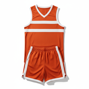 Maillot de basket personnalisable de haute qualité pour homme et femme, respirant, en maille, sans manches, coupe athlétique, personnalisable pour l'été - Product Image 1