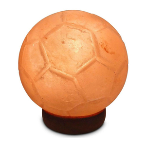 Lampe de sel rose naturel de l'Himalaya en forme de boule, taille personnalisée, style pakistanais, sachet raffiné comestible - Product Image 1