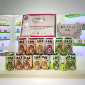 ชานมไข่มุกขายดี รสชาเขียว BOBA QUEEN กระป๋อง 330 มล. แถมฟรี ตัวอย่างเครื่องดื่ม อาหารและเครื่องดื่มในเวียดนาม ฮาลาล - Product Image 5