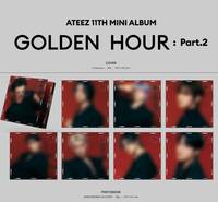 ATEEZ 11ème mini-album [GOLDEN HOUR Part.2] Pop Paper & Plastic DIGIPACK KPOP Coréen Tous âges BW-155 KR
