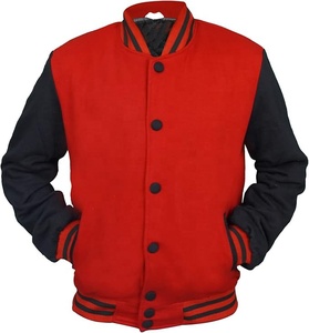Chaqueta Universitaria Unisex de Forro Polar para Invierno, con Estampado Personalizado, Bordado y Botones Frontales - Product Image 3