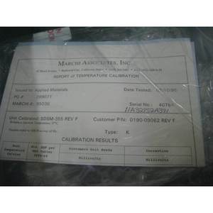 AMAT 0190-09491 200mm Durathon susceptor, SUSC - อุปกรณ์และชิ้นส่วนเซมิคอนดักเตอร์ระดับโลกที่เชื่อถือได้ - Product Image 4