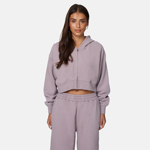Sudadera con Capucha de Lujo para Mujer, Personalizada con Logotipo, Ligera, Informal, Deportiva, de Alta Calidad, para Invierno, Talla Grande - Product Image 4