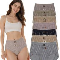 Culottes sans couture pour femmes, taille mi-haute, très élastiques, à pois, imprimé ours, avec entrejambe antibactérien, vente en gros, de notre usine avec 20 ans d'expérience