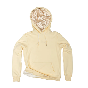 Sweat-shirt à capuche surdimensionné vert, doublure florale, coton French Terry, vêtements décontractés pour hommes, automne - Product Image 3