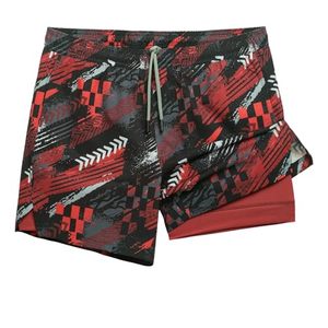 Shorts de sport décontractés pour hommes, style streetwear, en coton respirant, pour la course à pied, la gym, les activités de plein air et l'été. - Product Image 1