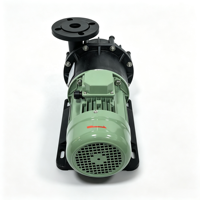 Pompe à eau centrifuge K AMX-553FGARE-1S 3hp PP+GF 250 L/min, pompe magnétique chimique pour le traitement des eaux usées