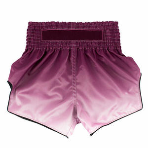 High Quality <b>Men</b> Muay Thai Shorts Custom Training Wear Breathable Quick Dry Boxing Fight <b>Trunks</b> Wholesale OEM ODM custom muay - Product Image 1