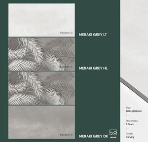 Carreaux de sol et de mur modernes de luxe 600x1200mm, aspect 3D, finition brillante et polie, pour maison, hôtel, salle de bain - Product Image 2