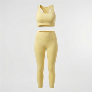 Quick Dry Comfortable Mens Yoga Set Gym Workout Fitness Activewear Exercise <b>Sports</b> <b>Apparel</b> Garments Suit Attire Wear - Product Image 1