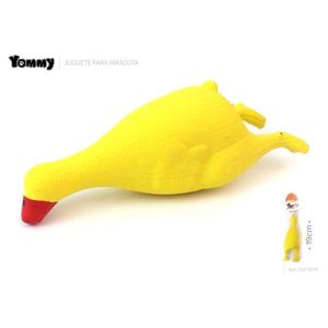 Juguete de Pato de Látex Yommy de 19 cm, Juguete Chirriante para Mascotas - Product Image 1
