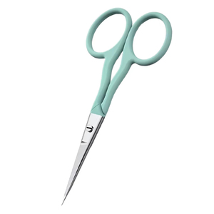 Tijeras profesionales para cutículas de uñas, hoja recta de acero inoxidable, para uso de expertos. - Product Image 3