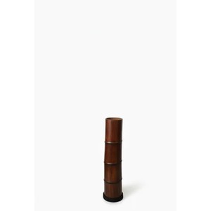 Jarrón Moderno Segmentado de Bambú Hecho a Mano al por Mayor |   Maceta Ecológica - Product Image 2