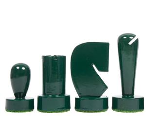 Premium Berliner Series Chess Set Black White <b>Wooden</b> Pieces 3.7 Inch King At Best Price - Product Image 2