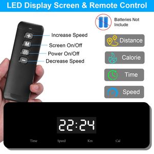 Tapis Roulant Pieghevole 2-in-1 per Camminata e Jogging con Controllo Wireless tramite App, Installazione Gratuita, Telecomando, Ideale per Ufficio - Product Image 4