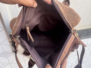 Bolso de Hombro de Cuero Grabado a Mano con Cremallera, Estilo Clásico, de Pelo de Vaca, para Uso Diario de Mujer, Novedad 2026 - Product Image 6