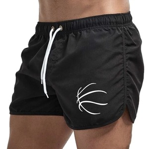 Shorts sportifs pour homme en lin/coton respirant, délavé à l'acide, style uni, taille mi-haute, avec poches croisées et cordon de serrage, très tendance - Product Image 5