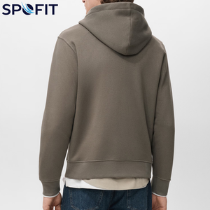 Sweat à capuche haute performance pour hommes, logo personnalisé, 100 % coton, sport de plein air, sweat à capuche zippé de haute qualité pour garçons, coupe classique, streetwear - Product Image 2
