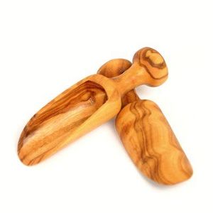 Cuillère en bois de conception classique, écologique et de qualité supérieure pour les grains de café, le thé, le sucre et les épices - Product Image 1