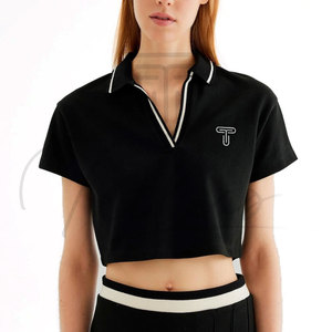Top Corto para Mujer, Ropa Deportiva, Nuevo Diseño, Tallas para Adultos, Transpirable, Precio al por Mayor, Logotipo Personalizado, Color Personalizado - Product Image 1