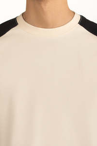 เสื้อยืดแขนราแกลน คอตตอน ทรงเบสบอล 2 สี สไตล์ลำลอง สำหรับเล่นกีฬา ใส่ได้ทั้งชายและหญิง - Product Image 3