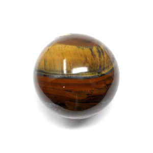 Haute qualité jaune fer tigre sphère Orgone pierre de guérison Chakra équilibre énergétique négatif maison pierre précieuse pour l'amour Feng Shui - Product Image 4