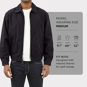 Chaquetas de golf recubiertas para hombre a precio razonable, abrigos de golf personalizados de alta calidad, chaqueta de golf impermeable para hombre - Product Image 6